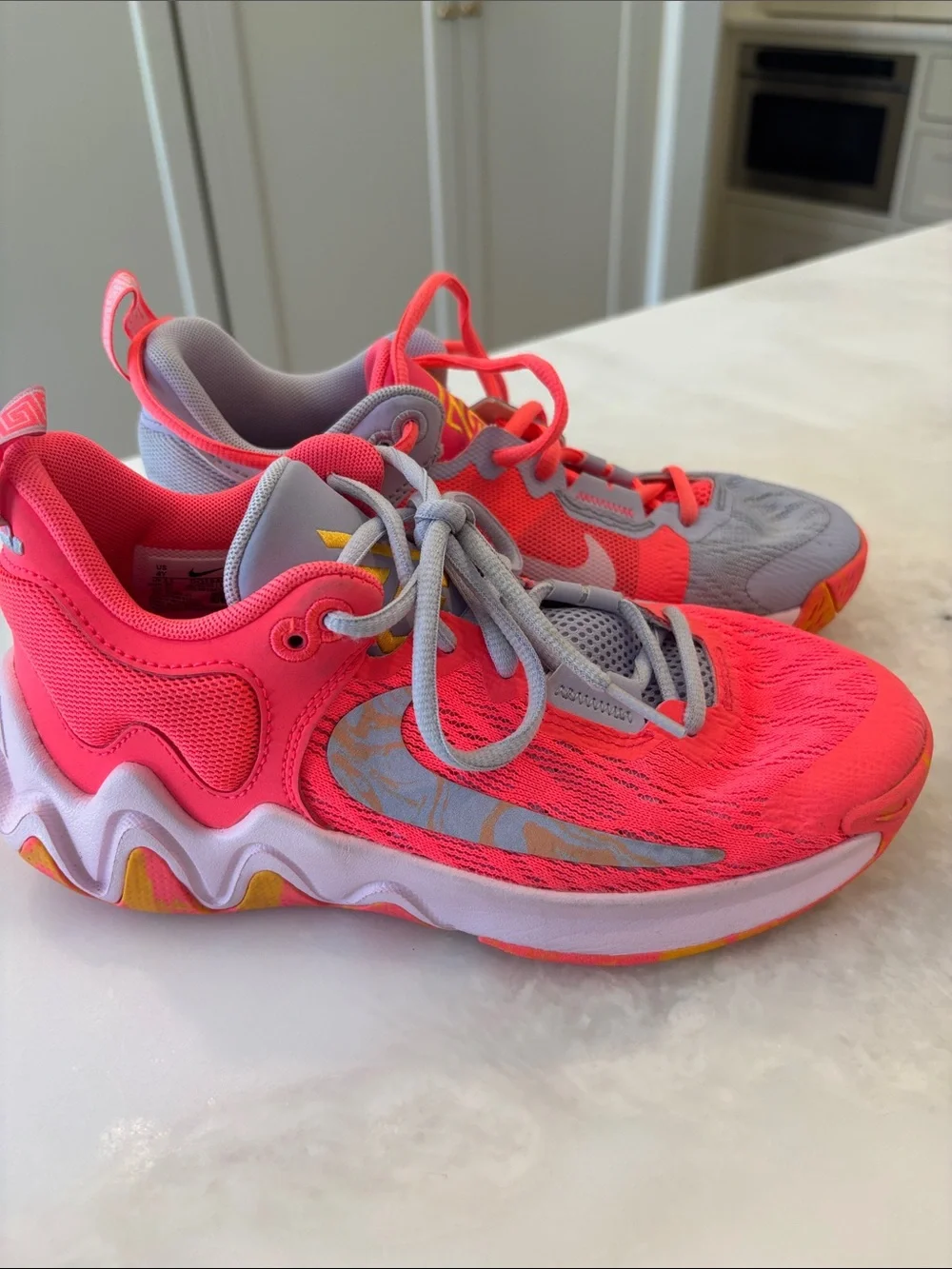 Nike Kids Basketball Shoes - Giannis Immortality 2 EP hot punch mismatched